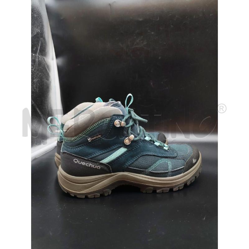SCARPONI DONNA QUECHUA WATERPROOF AZZURRE | Mercatino dell'Usato Mestre 2