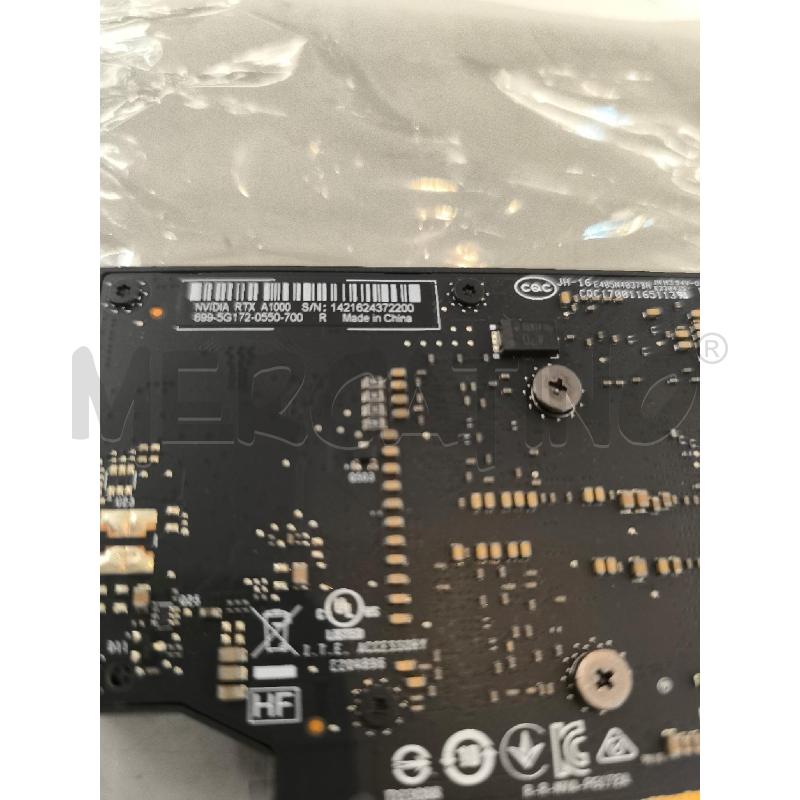 SCHEDA VIDEO NVIDIA RTX A1000 8 GB  | Mercatino dell'Usato Mestre 2