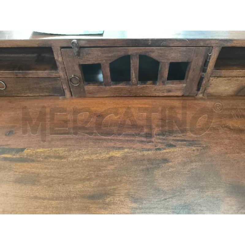 SCRITTOIO LEGNO MASSICCIO | Mercatino dell'Usato Mestre 3
