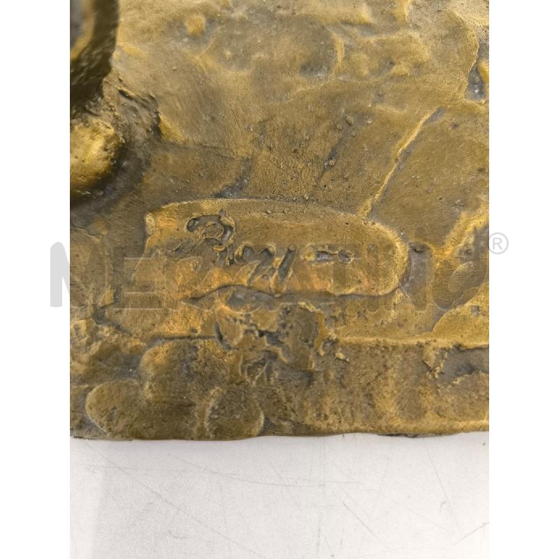 SCULTURA BRONZO BAZZARO ERNESTO | Mercatino dell'Usato Mestre 2