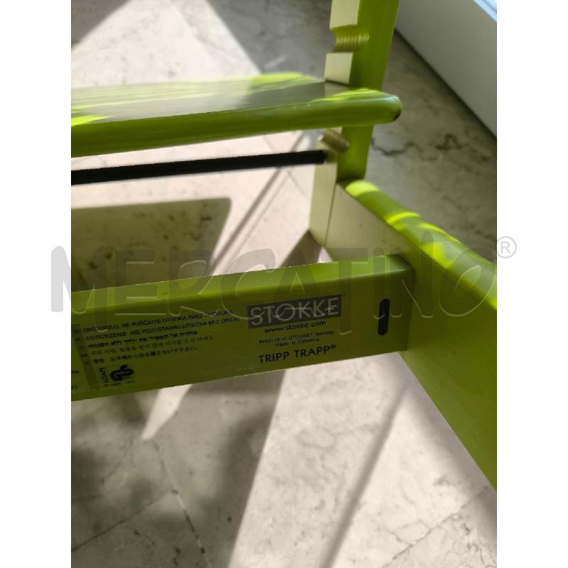 SEDIA STOKKE TRIP TRAP VERDE | Mercatino dell'Usato Mestre 5