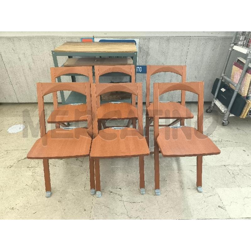 SEDIE PZ. 6 CALLIGARIS OLIVIA | Mercatino dell'Usato Mestre 1