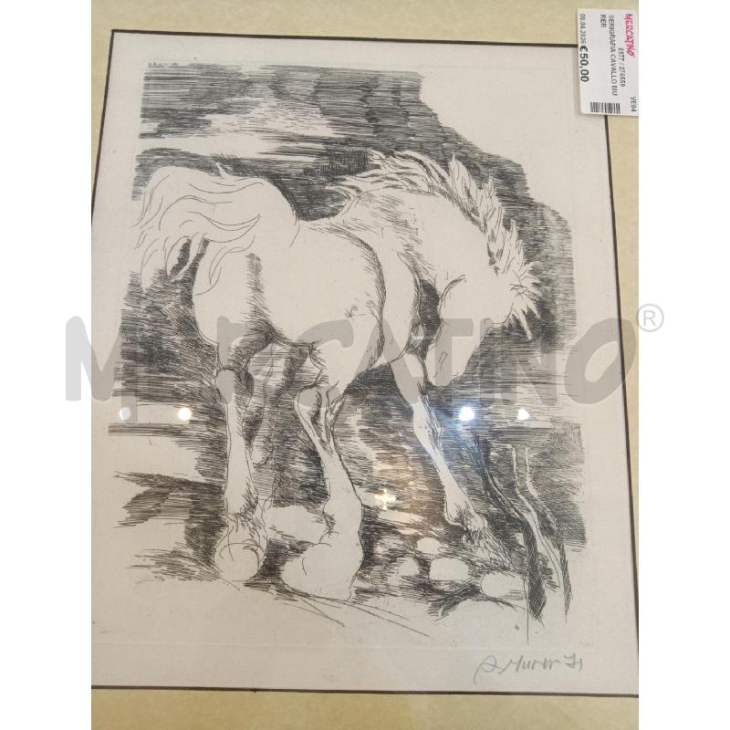 SERIGRAFIA CAVALLO MURER | Mercatino dell'Usato Mestre 2