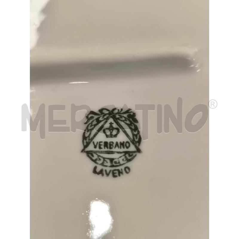 SERVIZIO PIATTI PORCELLA DI LAVENO VERBANO BORDO ORO | Mercatino dell'Usato Mestre 2