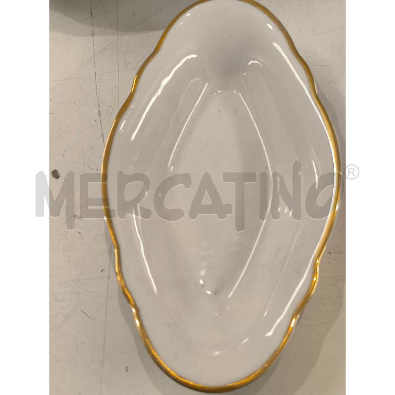 SERVIZIO PIATTI PORCELLA DI LAVENO VERBANO BORDO ORO | Mercatino dell'Usato Mestre 4