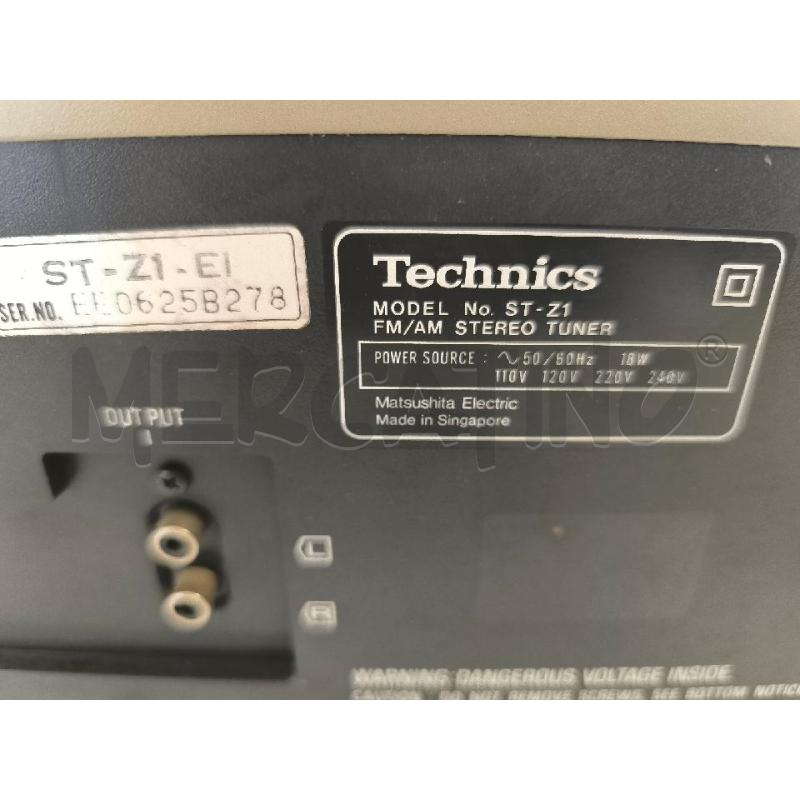 SINTONIZZATORE TECHNICS ST-Z1 | Mercatino dell'Usato Mestre 3