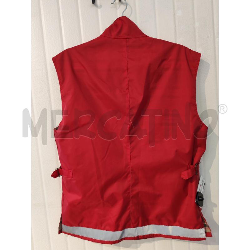 SMANICATO DONNA BELSTAFF ROSSO INTERNO A QUADRI | Mercatino dell'Usato Mestre 4
