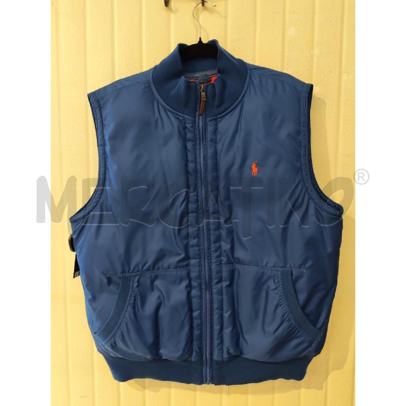 SMANICATO UOMO POLO RALPH LAUREN BLU E ROSSO | Mercatino dell'Usato Mestre 1