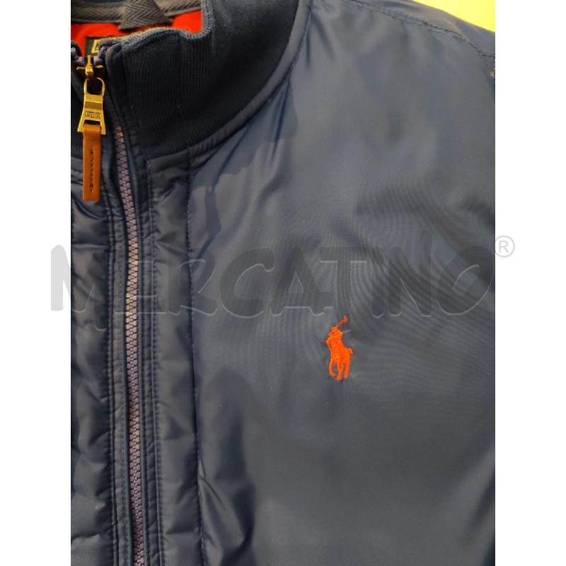 SMANICATO UOMO POLO RALPH LAUREN BLU E ROSSO | Mercatino dell'Usato Mestre 3