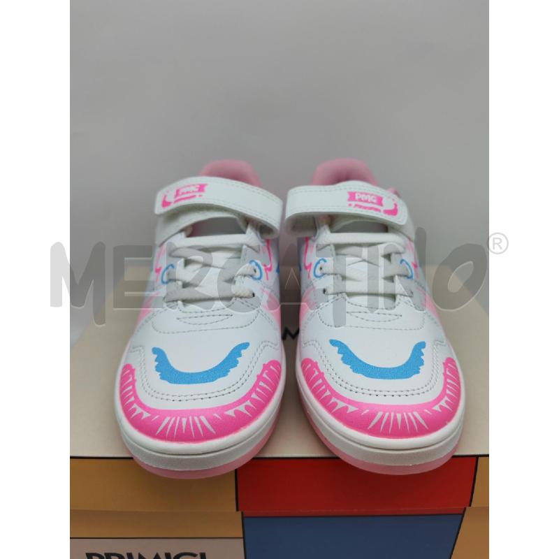 SNEAKERS BAMBINO PRIMIGI BIANCHE E ROSA | Mercatino dell'Usato Mestre 2