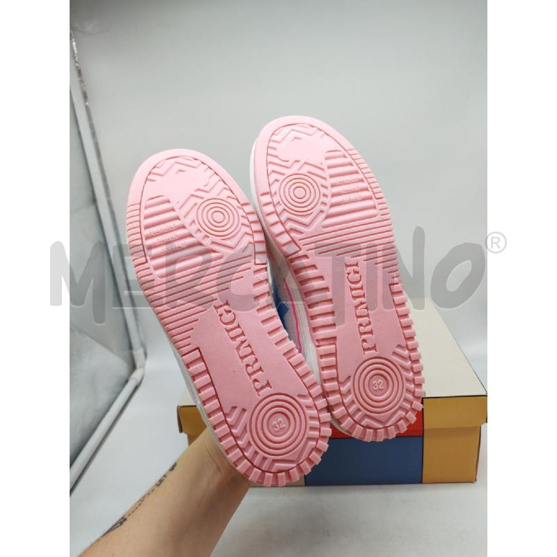 SNEAKERS BAMBINO PRIMIGI BIANCHE E ROSA | Mercatino dell'Usato Mestre 4