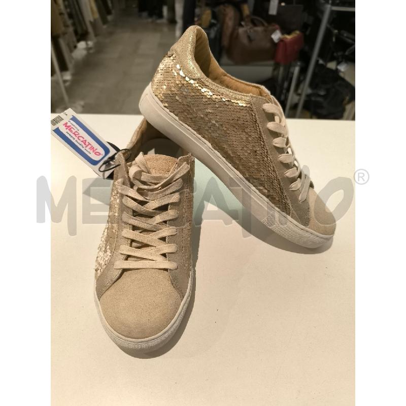 SNEAKERS DONNA CRIME LONDON ORO STRASS | Mercatino dell'Usato Mestre 1