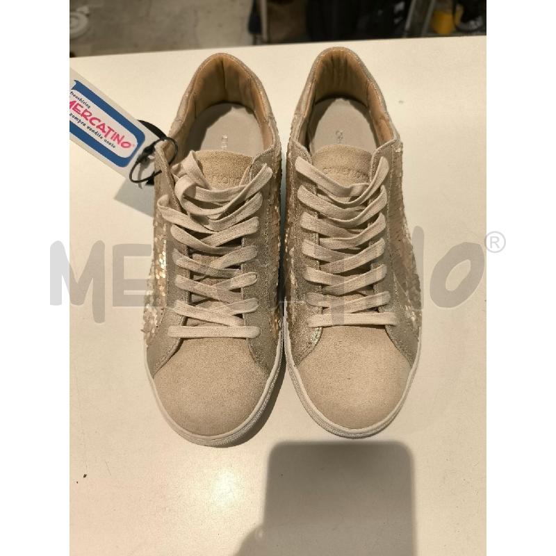 SNEAKERS DONNA CRIME LONDON ORO STRASS | Mercatino dell'Usato Mestre 2
