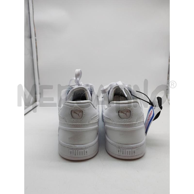SNEAKERS DONNA PUMA BIANCHE TRAFORATE DAVANTI | Mercatino dell'Usato Mestre 3