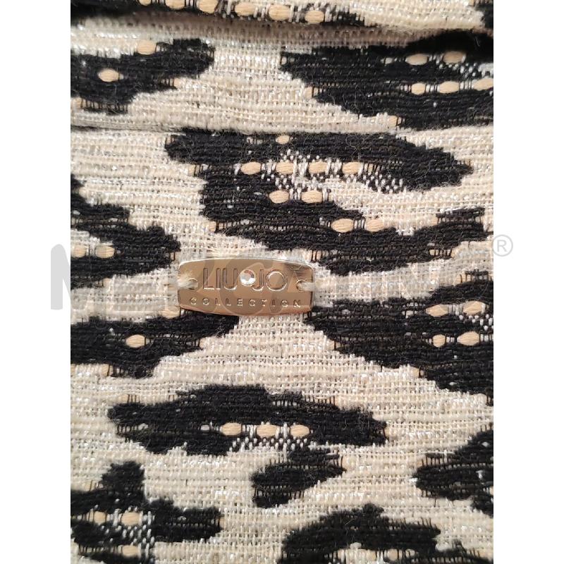 SOPRABITO DONNA LIUJO LEOPARDATO BIANCO E NERO | Mercatino dell'Usato Mestre 5