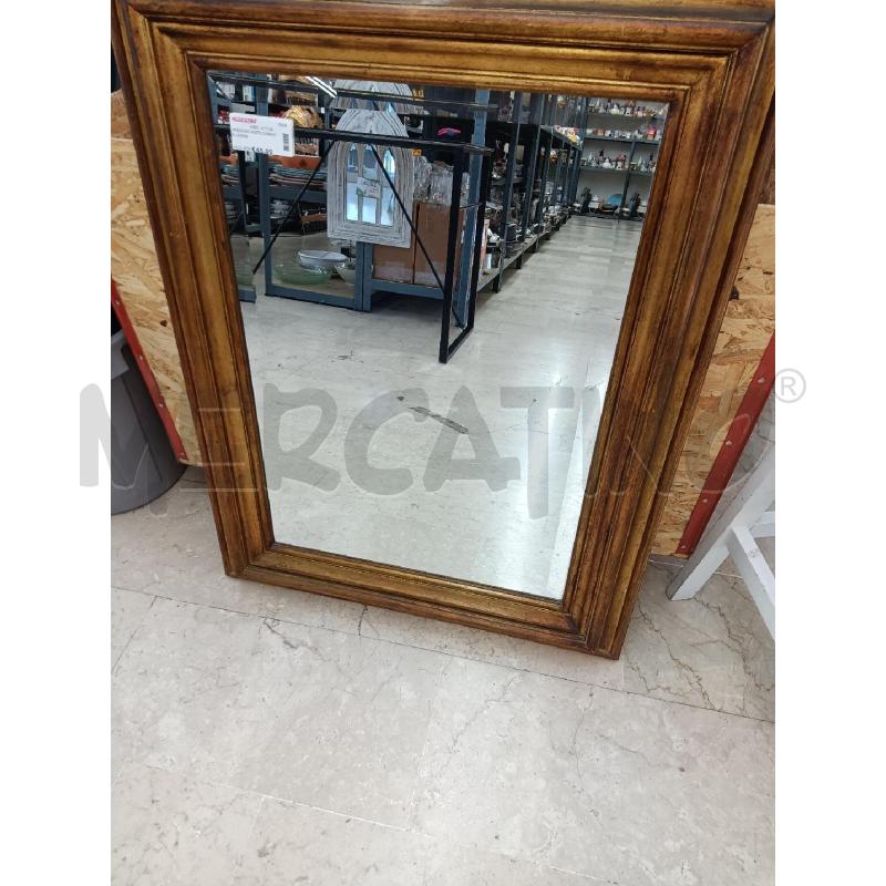 SPECCHIO 90X70 CORNICE LEGNO | Mercatino dell'Usato Mestre 1
