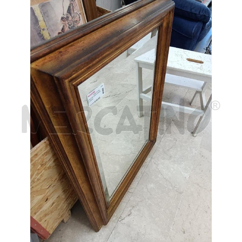 SPECCHIO 90X70 CORNICE LEGNO | Mercatino dell'Usato Mestre 3