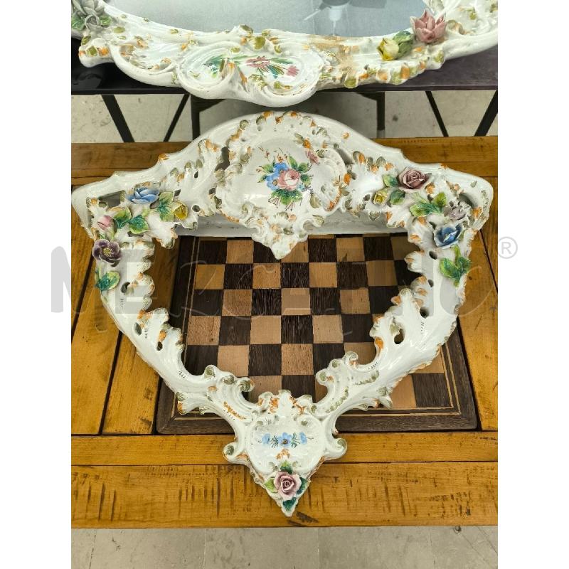 SPECCHIO E CONSOLE IN CER BASSANO | Mercatino dell'Usato Mestre 1