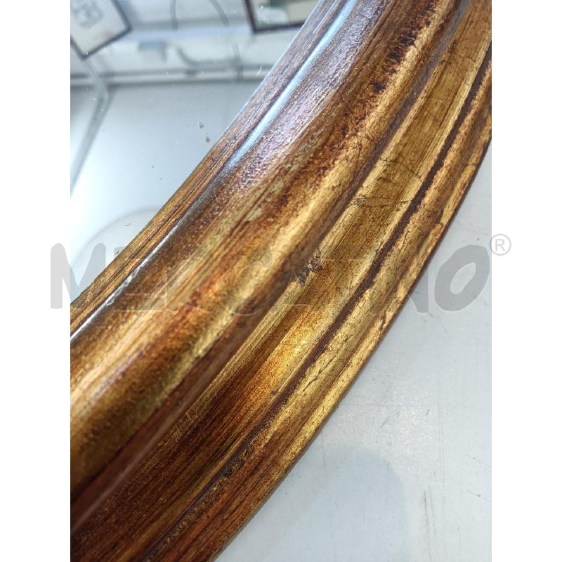 SPECCHIO OVALE CORNICE DORATA | Mercatino dell'Usato Mestre 2