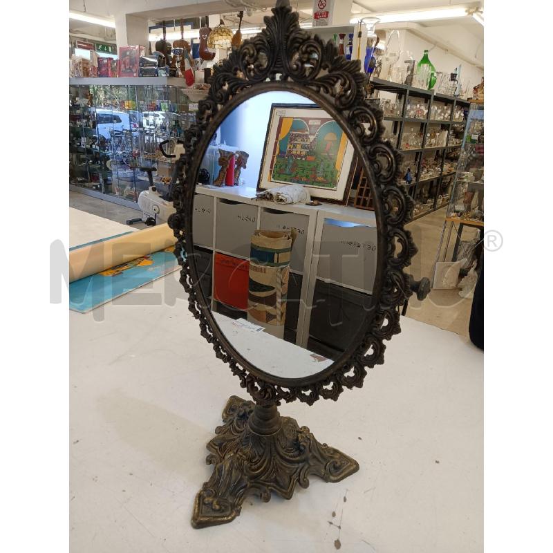 SPECCHIO OVALE OTTONE | Mercatino dell'Usato Mestre 5