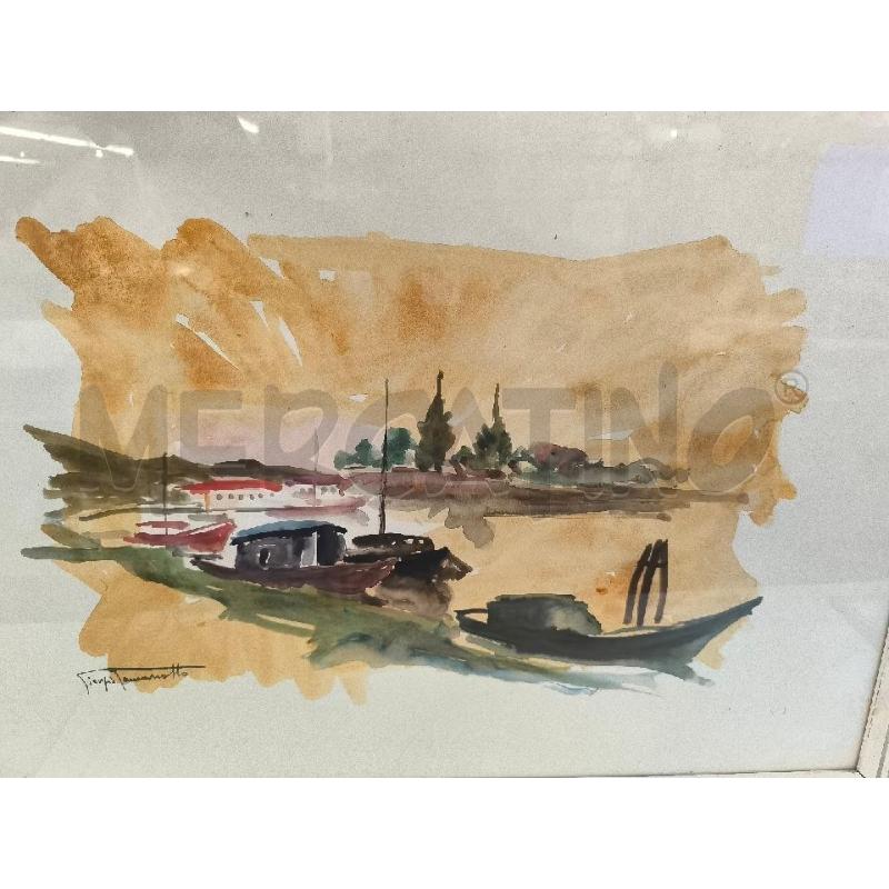 STAMPA BARCHE IN RIVA | Mercatino dell'Usato Mestre 2