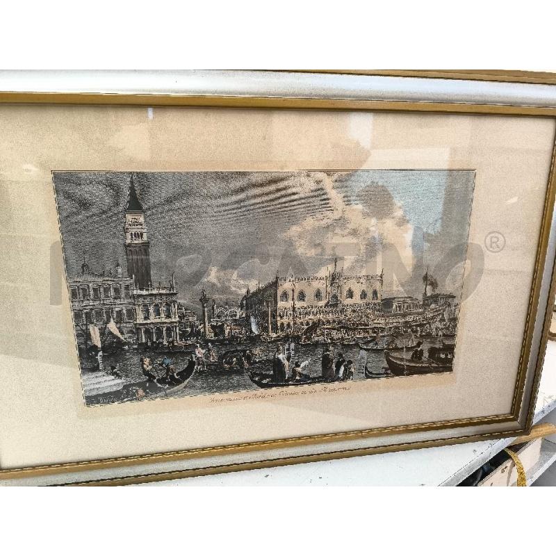 STAMPA CANALETTO VISTA SAN MARCO | Mercatino dell'Usato Mestre 1