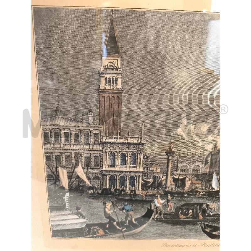 STAMPA CANALETTO VISTA SAN MARCO | Mercatino dell'Usato Mestre 3