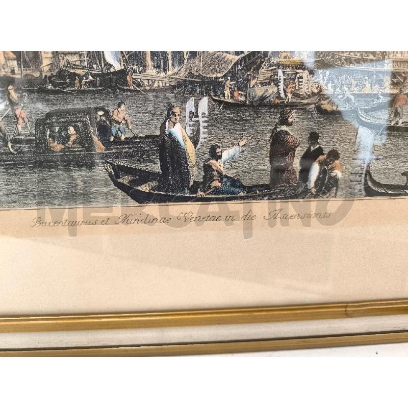 STAMPA CANALETTO VISTA SAN MARCO | Mercatino dell'Usato Mestre 4