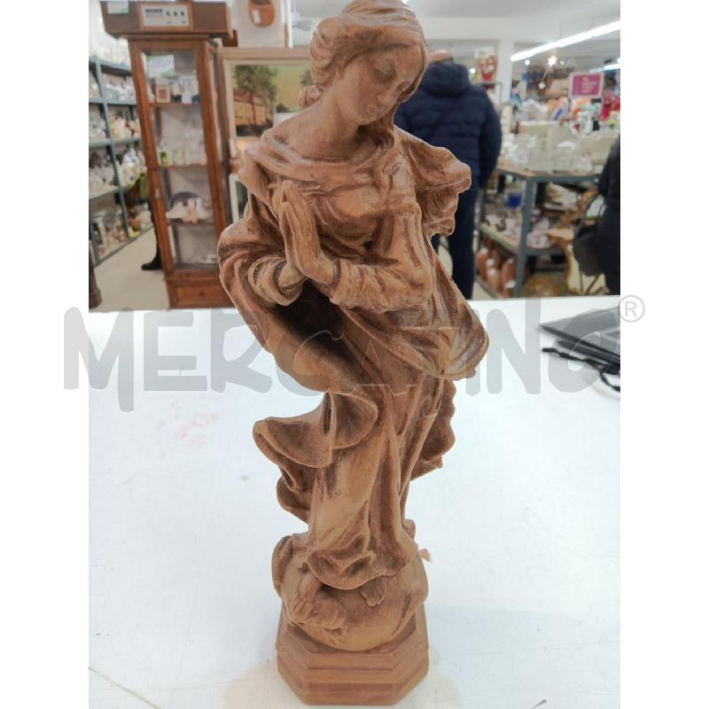 STATUA MADONNALEGNO CHE PREGA | Mercatino dell'Usato Mestre 1