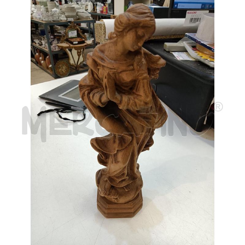 STATUA MADONNALEGNO CHE PREGA | Mercatino dell'Usato Mestre 2