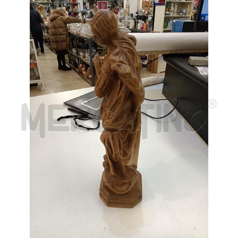 STATUA MADONNALEGNO CHE PREGA | Mercatino dell'Usato Mestre 3