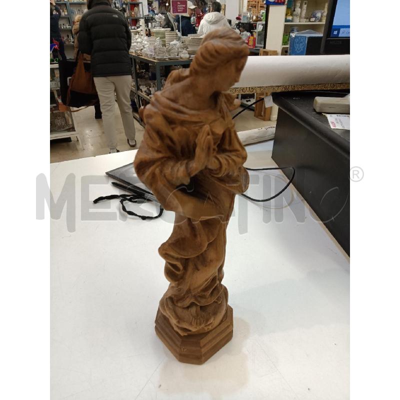 STATUA MADONNALEGNO CHE PREGA | Mercatino dell'Usato Mestre 4