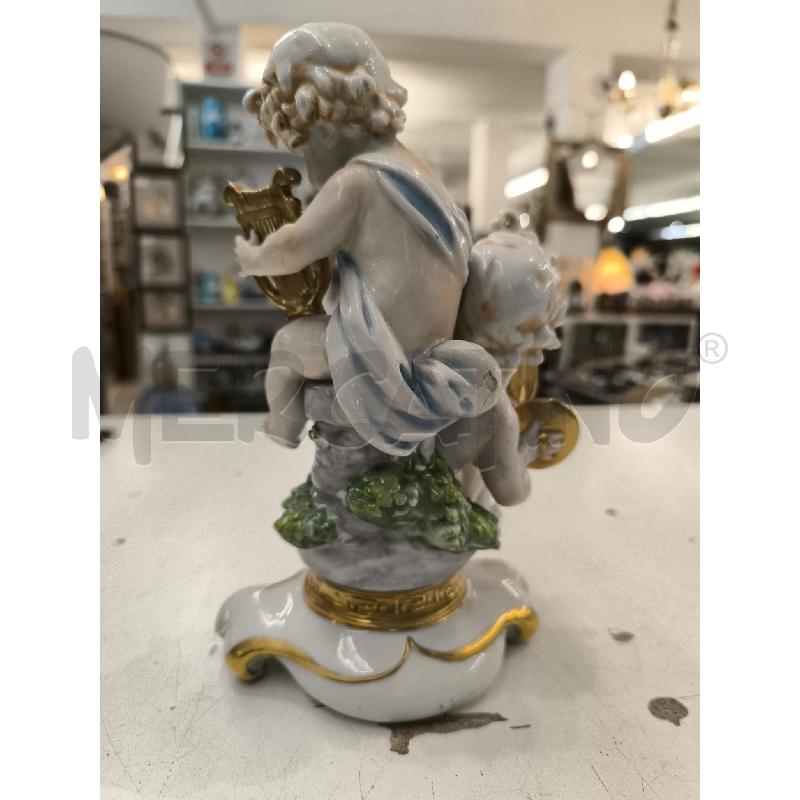 STATUINA COPPIA PUTTI PUCCI CAPODIMONTE | Mercatino dell'Usato Mestre 2