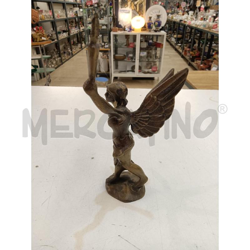 STATUINA VITTORIA ALATA IN BRONZO | Mercatino dell'Usato Mestre 2