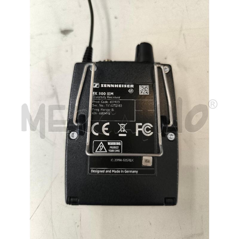 STEREO EAR MONITOR SENNHEISER EW300 IEM | Mercatino dell'Usato Mestre 2