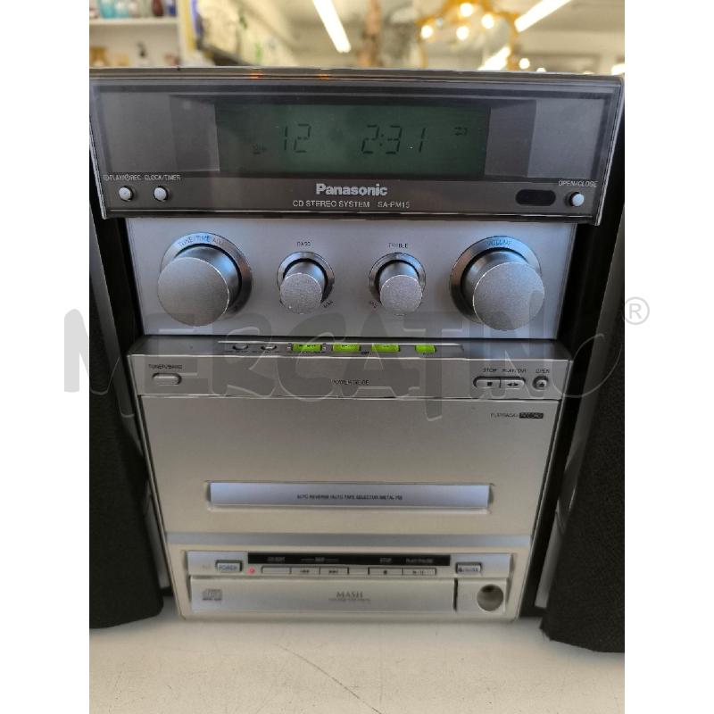 STEREO PANASONIC SA-PM15 | Mercatino dell'Usato Mestre 4