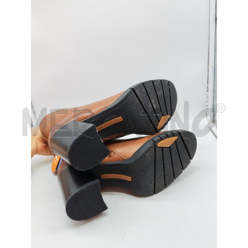 STIVALETTI DONNA BATA BEIGE CON TACCO LARGO  | Mercatino dell'Usato Mestre 5