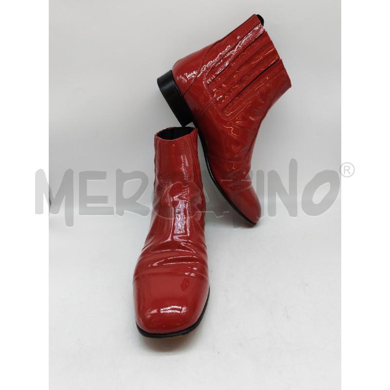 STIVALETTI DONNA JOSEPH ROSSO LACCATO | Mercatino dell'Usato Mestre 1