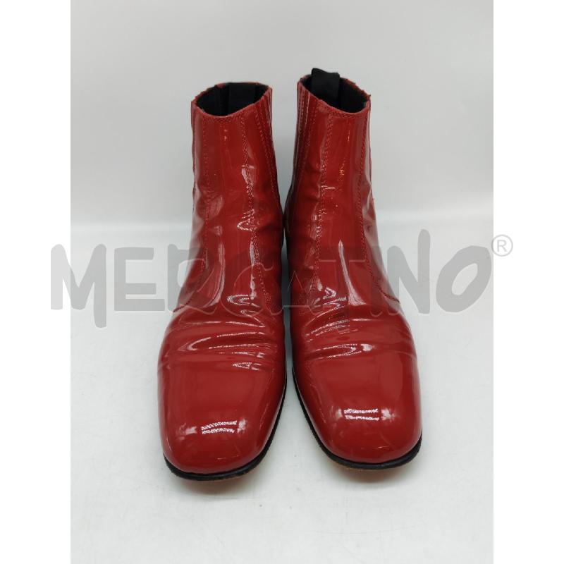 STIVALETTI DONNA JOSEPH ROSSO LACCATO | Mercatino dell'Usato Mestre 2