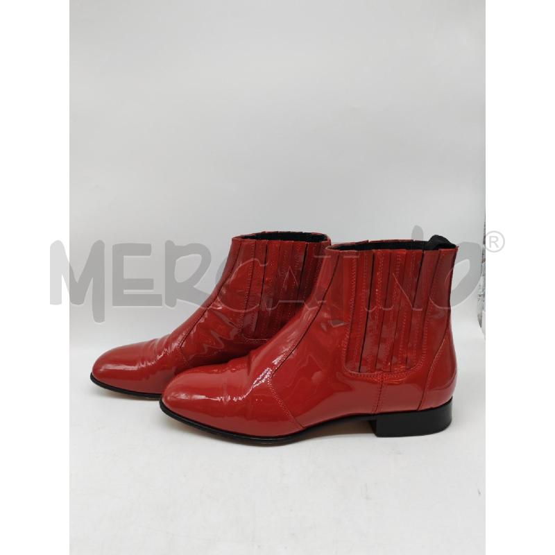 STIVALETTI DONNA JOSEPH ROSSO LACCATO | Mercatino dell'Usato Mestre 3