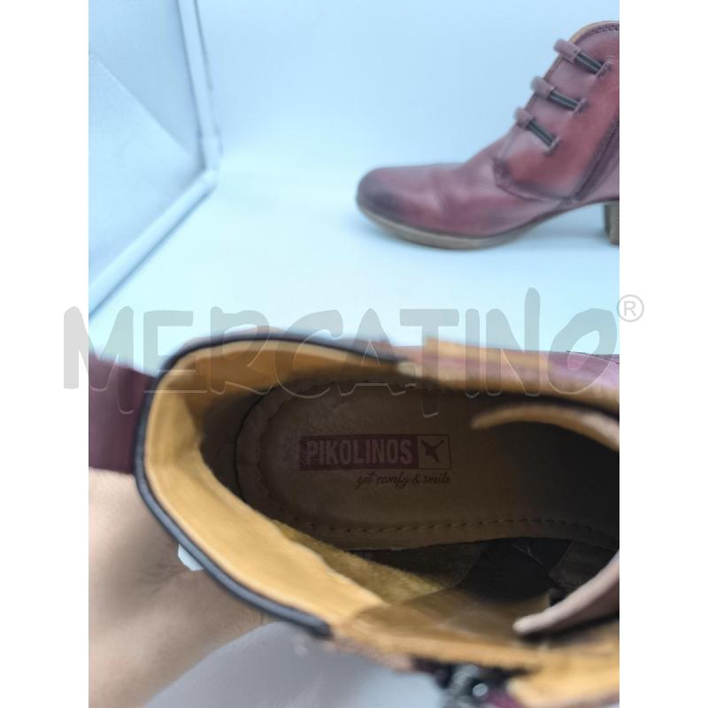 STIVALETTI DONNA PINOLINOS ROSSI | Mercatino dell'Usato Mestre 4