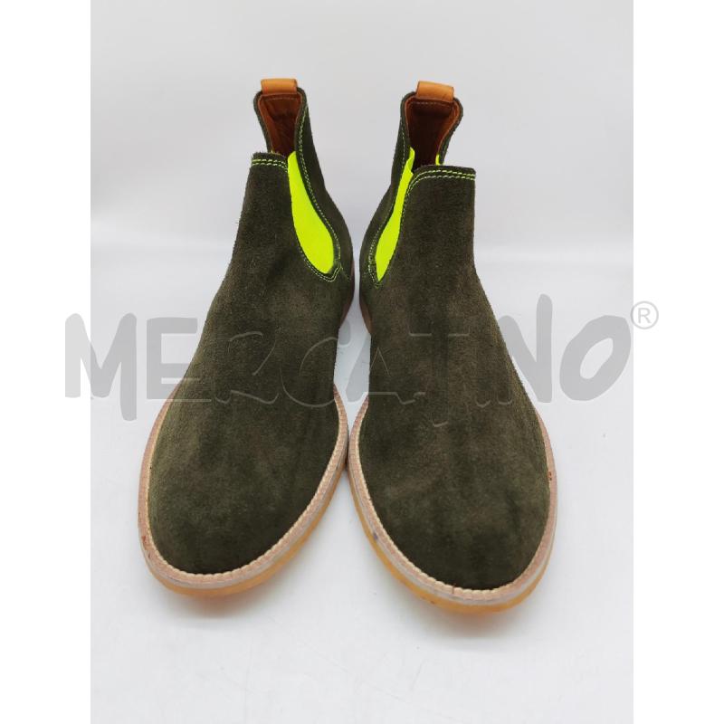 STIVALETTI UOMO NEON BOOTS VERDI E GIALLE FLUO | Mercatino dell'Usato Mestre 2