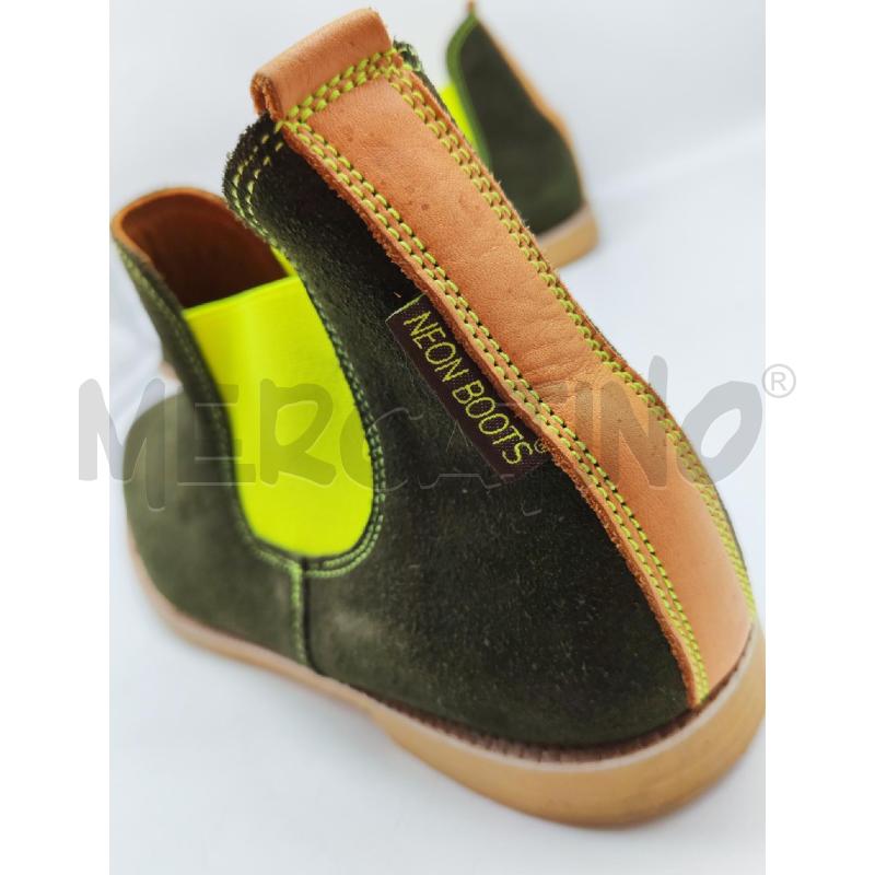 STIVALETTI UOMO NEON BOOTS VERDI E GIALLE FLUO | Mercatino dell'Usato Mestre 4