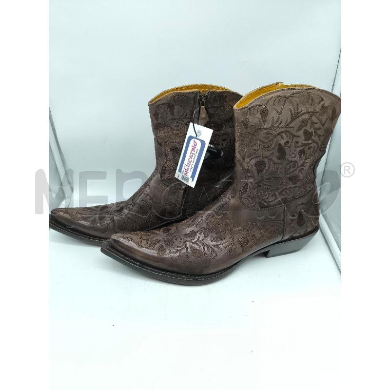 STIVALI UOMO DAMY IN PELLE DECORATI MARRONI | Mercatino dell'Usato Mestre 2