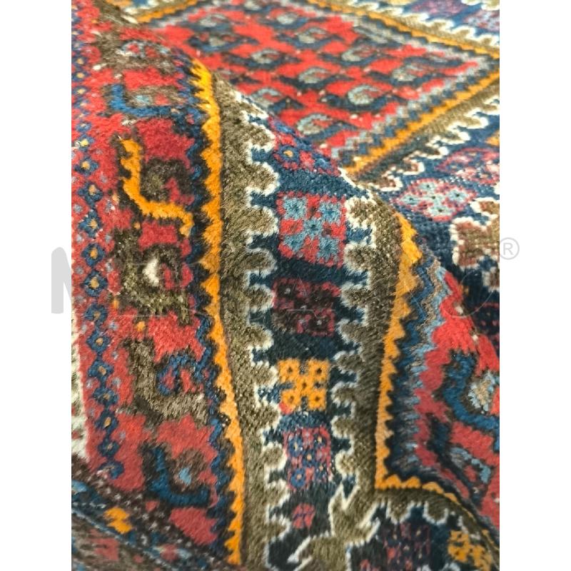 TAPPETO 140 PER 180 ANNODATO ROSSO PROF BLU | Mercatino dell'Usato Mestre 5