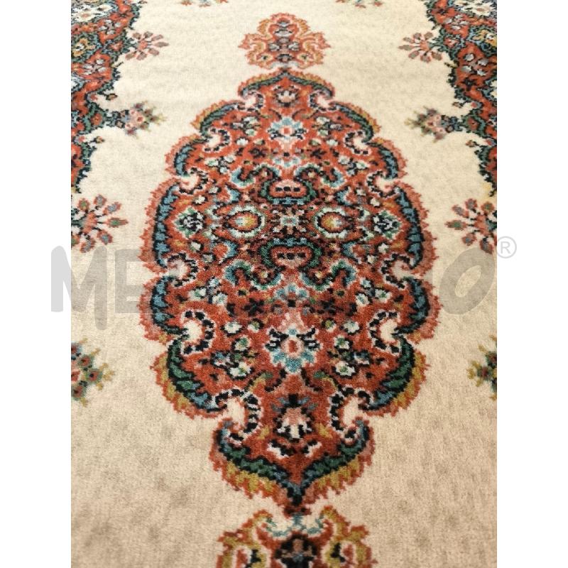 TAPPETO 3 PEZZI DA CAMERA BEIGE CON FIORI | Mercatino dell'Usato Mestre 2