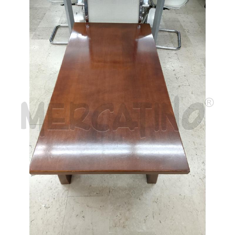 TAVOLINO RETTANGOLARE GAMBE U  | Mercatino dell'Usato Mestre 1