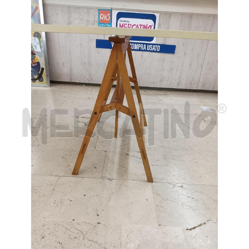 TAVOLO CON CAVALLETTI REGOLABILI | Mercatino dell'Usato Mestre 4