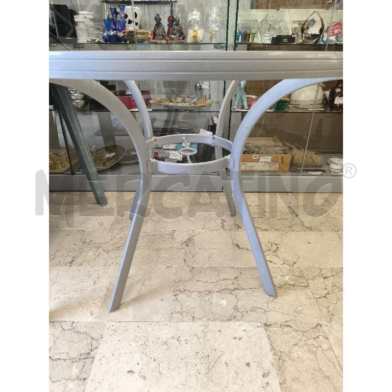 TAVOLO DA GIARDINO VETRO RIPIANI | Mercatino dell'Usato Mestre 2