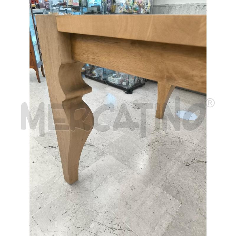 TAVOLO QUADRATO 100 CM GAMBE LAVORATE | Mercatino dell'Usato Mestre 4